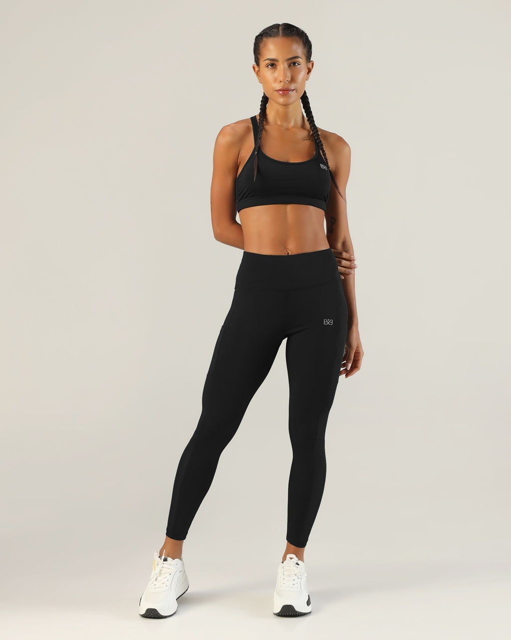 Crossover Bra - Black