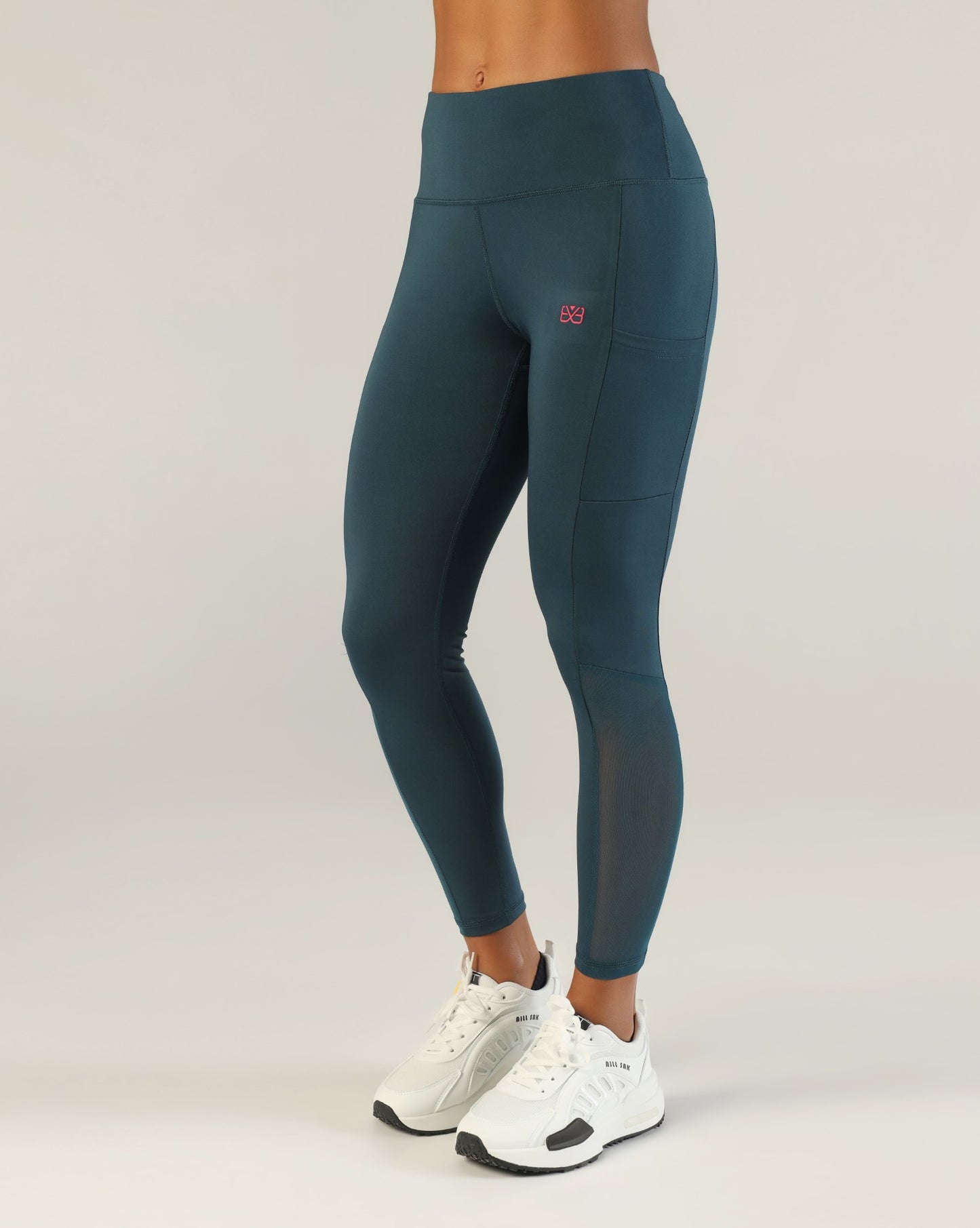Go-To Crossover Sports Bra - Airforce blue