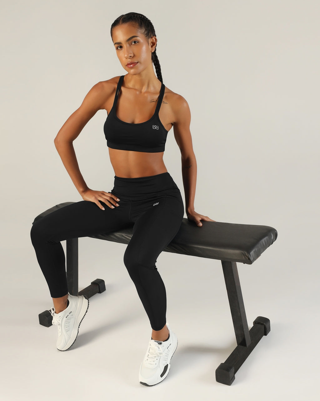 Crossover Bra - Black