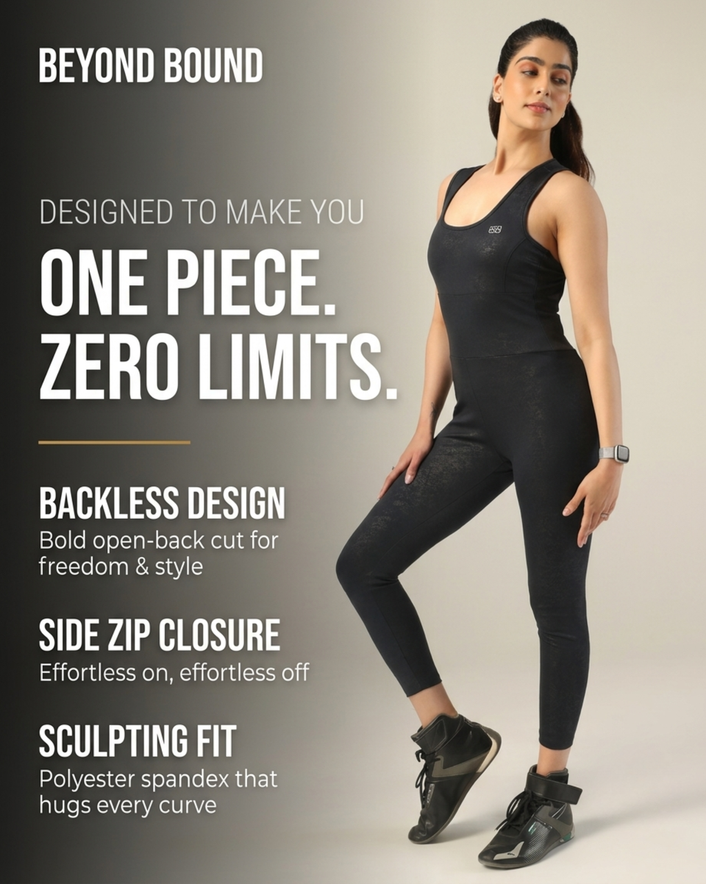 Limitless Jumpsuit - Navy Blue