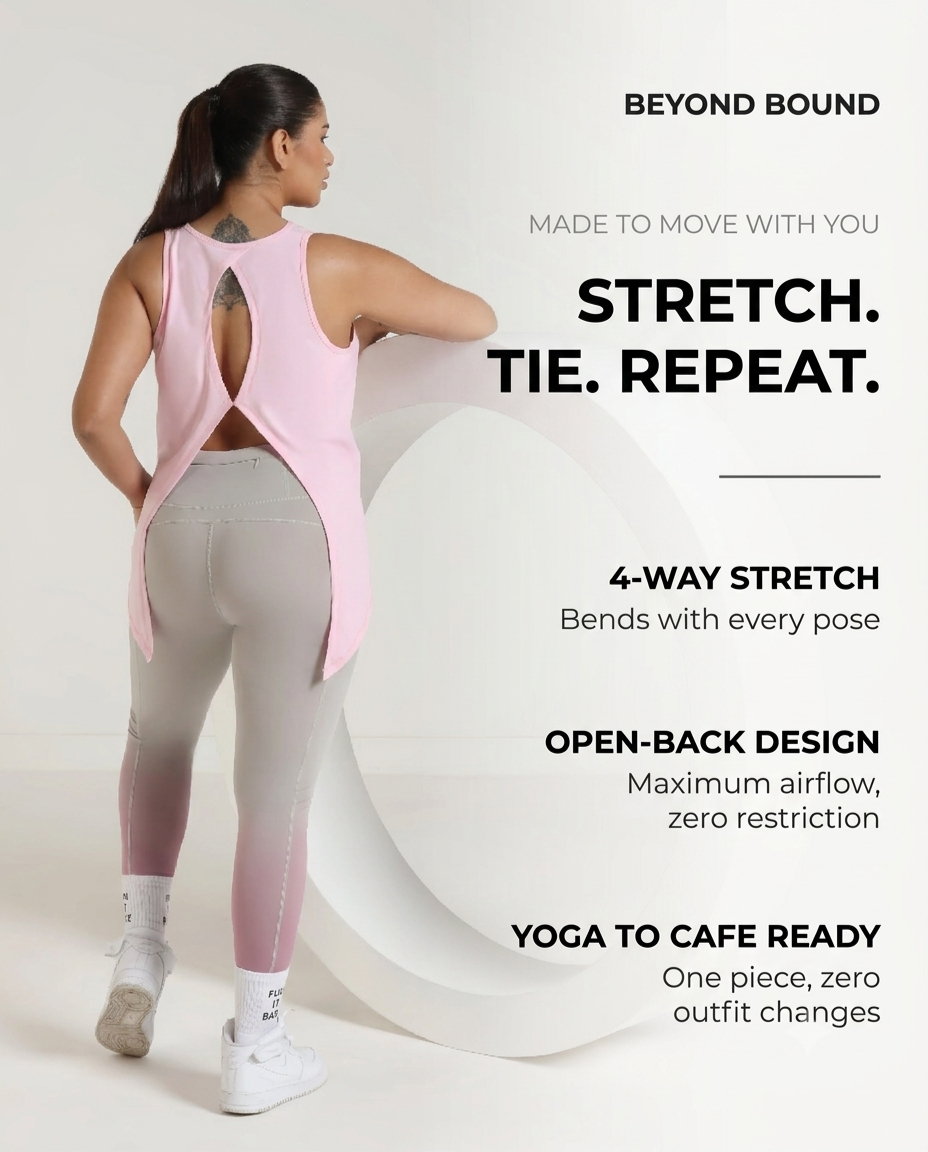 FlexTie Vest - Pink