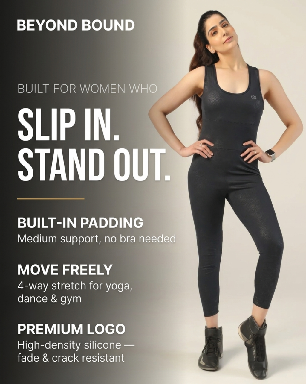 Limitless Jumpsuit - Navy Blue