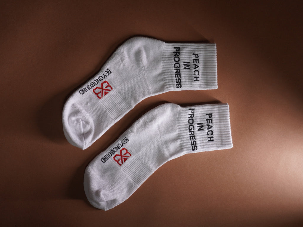 Bundle of 2 - Peach in Progress – Black + White