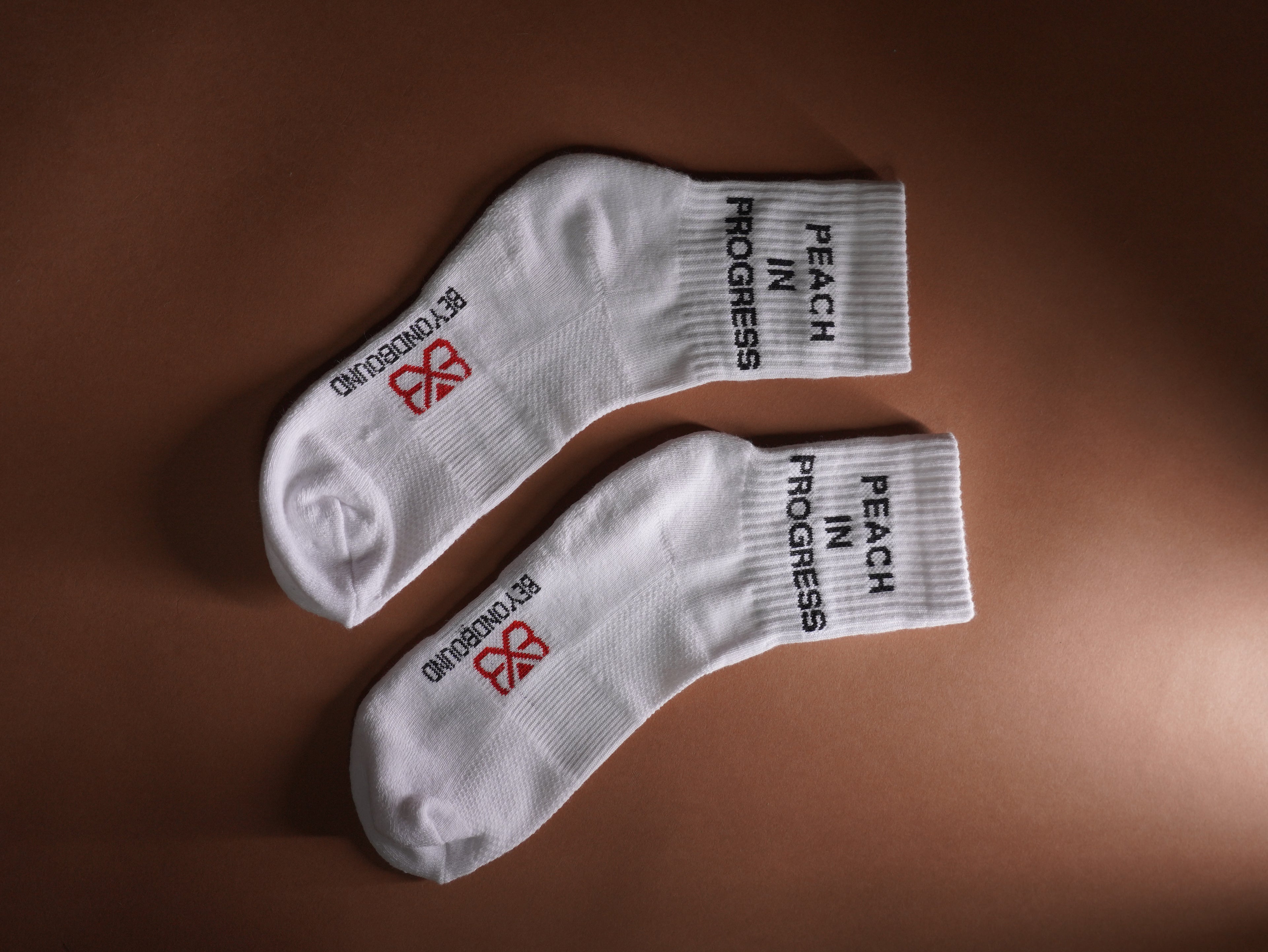 Bundle of 2 - Peach in Progress – Black + White