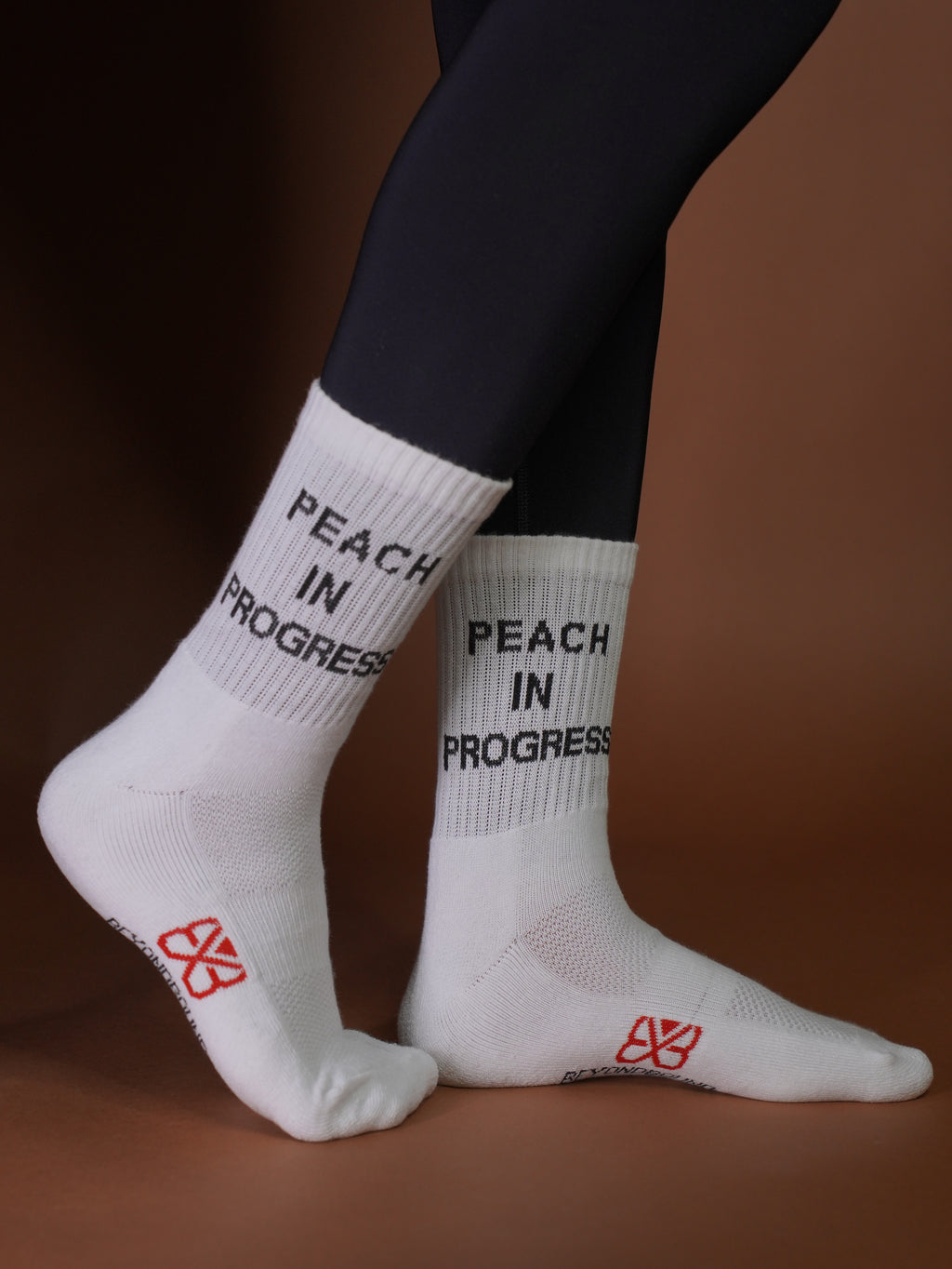 Bundle of 2 - Peach in Progress – Black + White