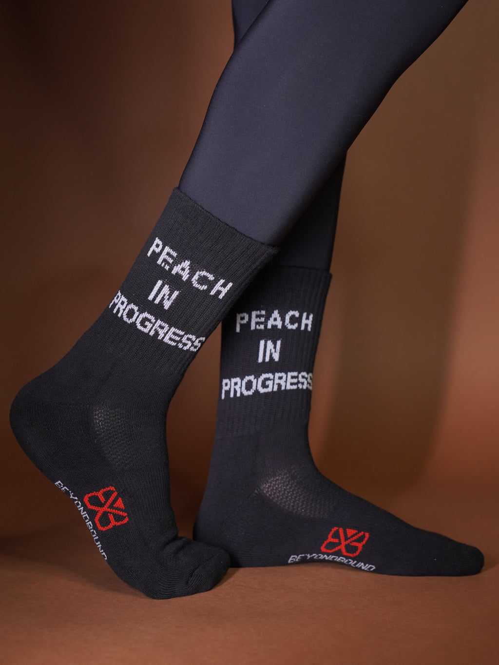 Bundle of 2 - Peach in Progress – Black + White