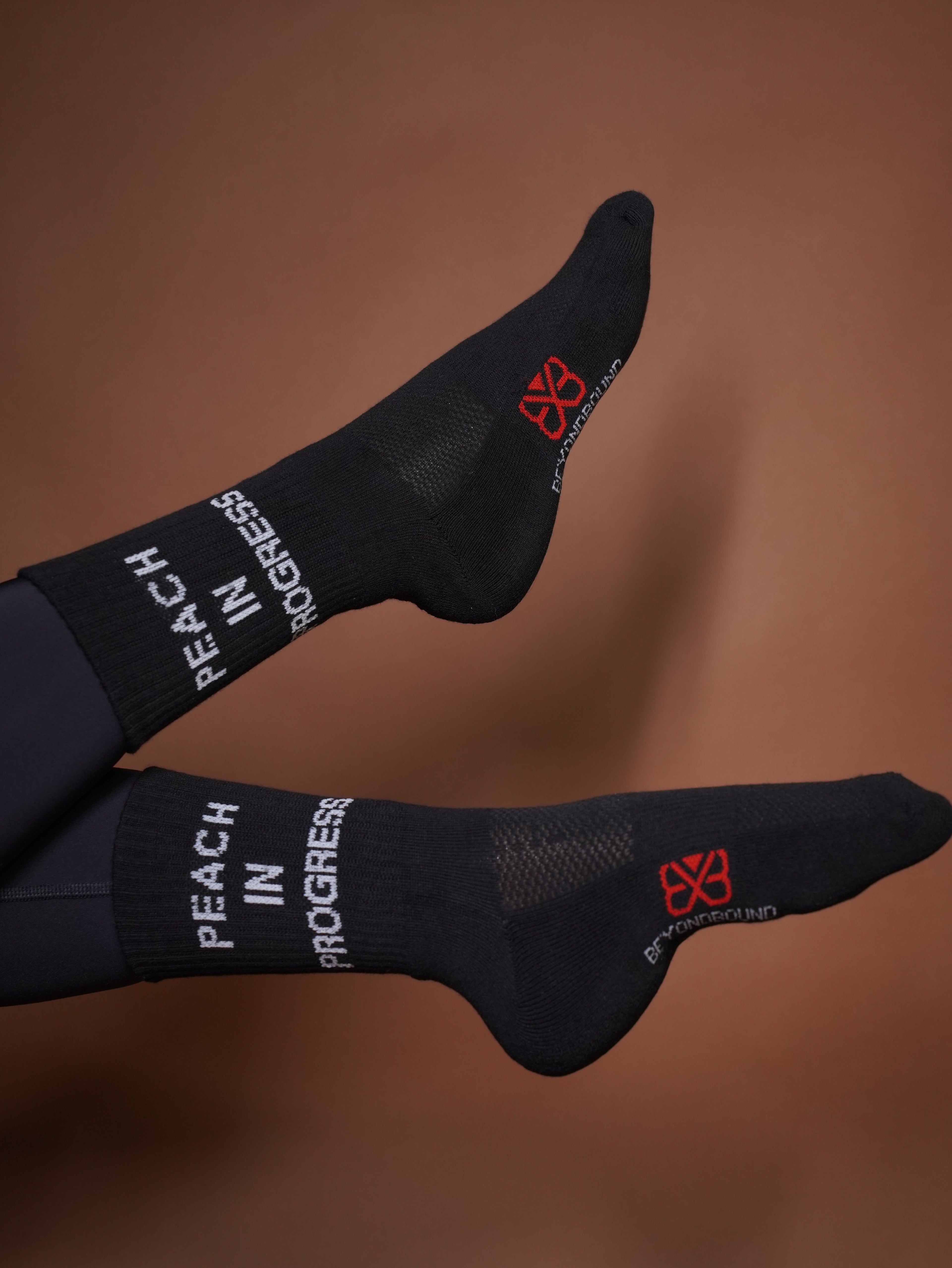 Bundle of 2 - Peach in Progress – Black + White