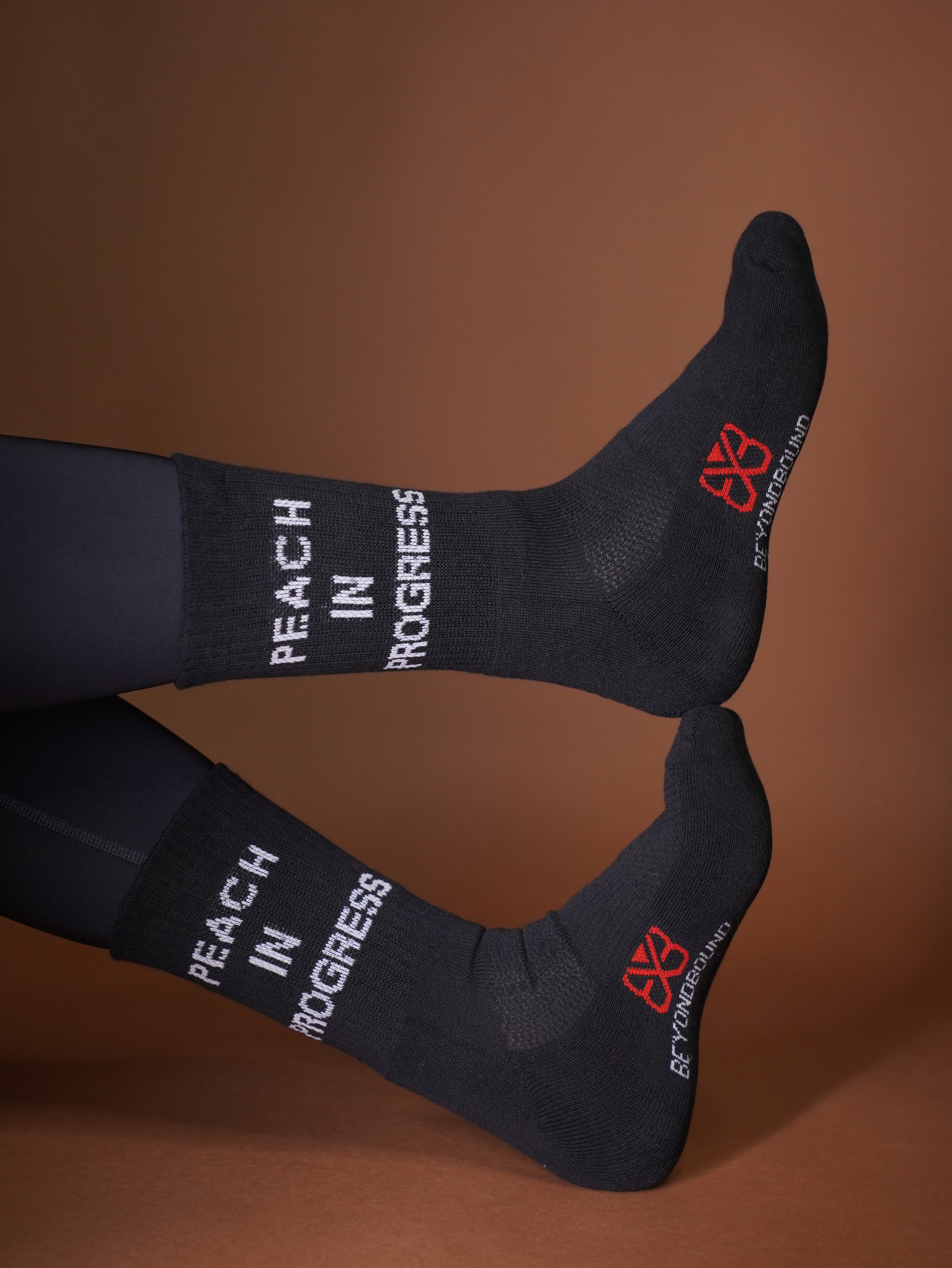 Bundle of 2 - Peach in Progress – Black + White